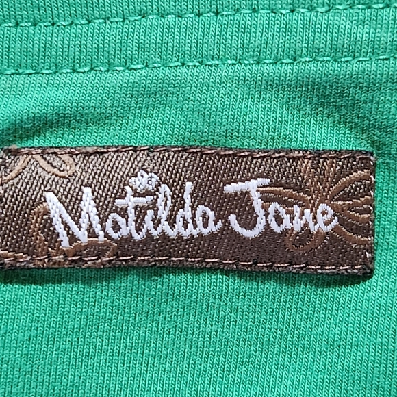 Matilda Jane girls ruffle shorties  Size  4 Color 💚 green - Picture 3 of 7